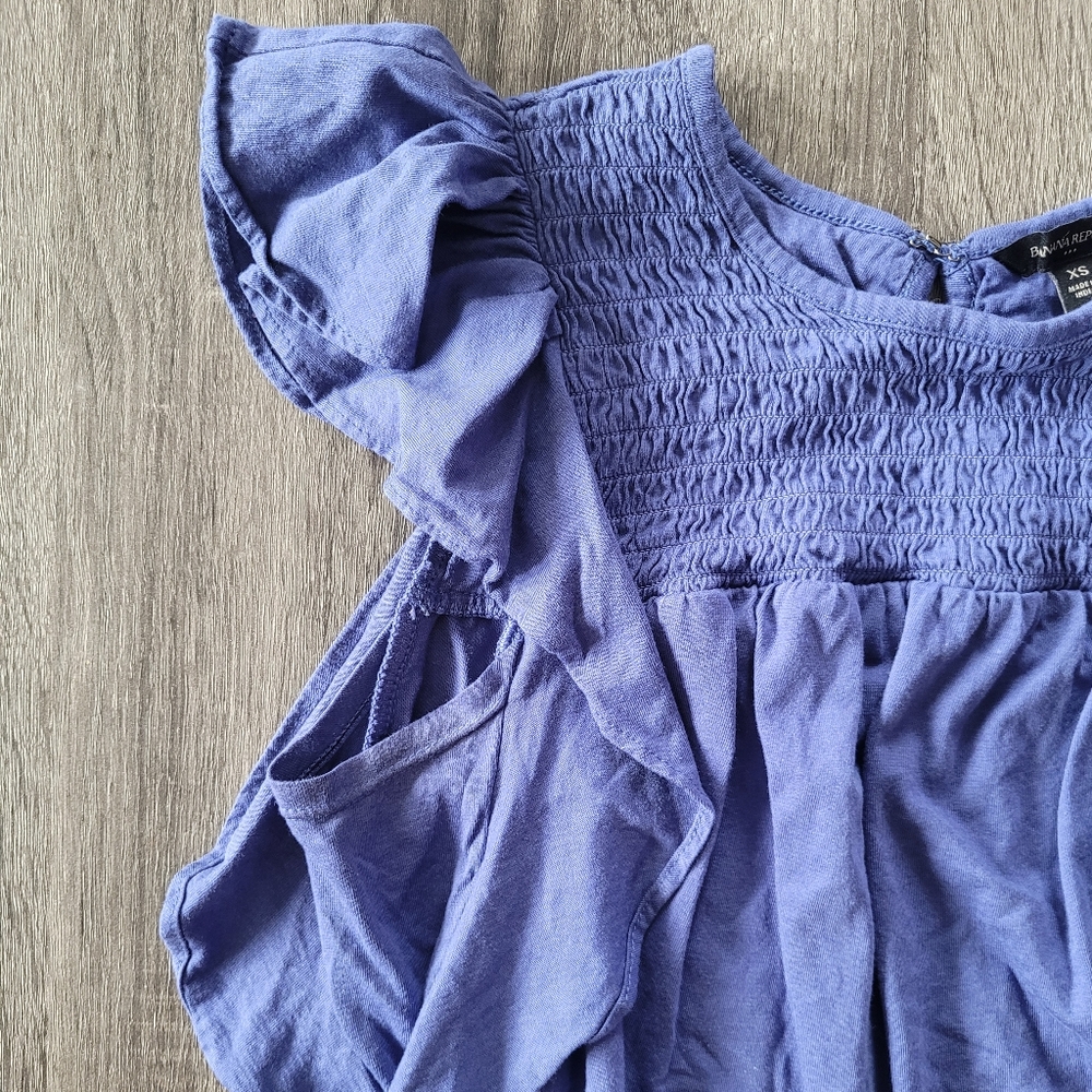 Banana Republic Smocked Ruffle Top - Picture 5 of 7